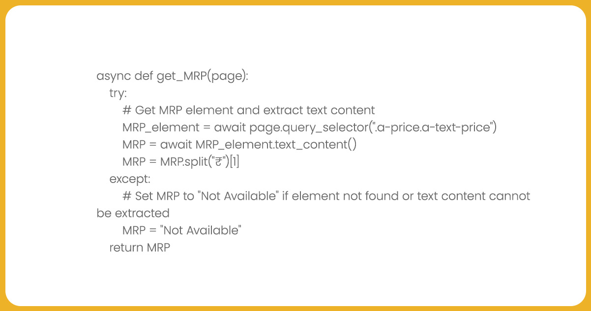 Scraping-Products-MRPs